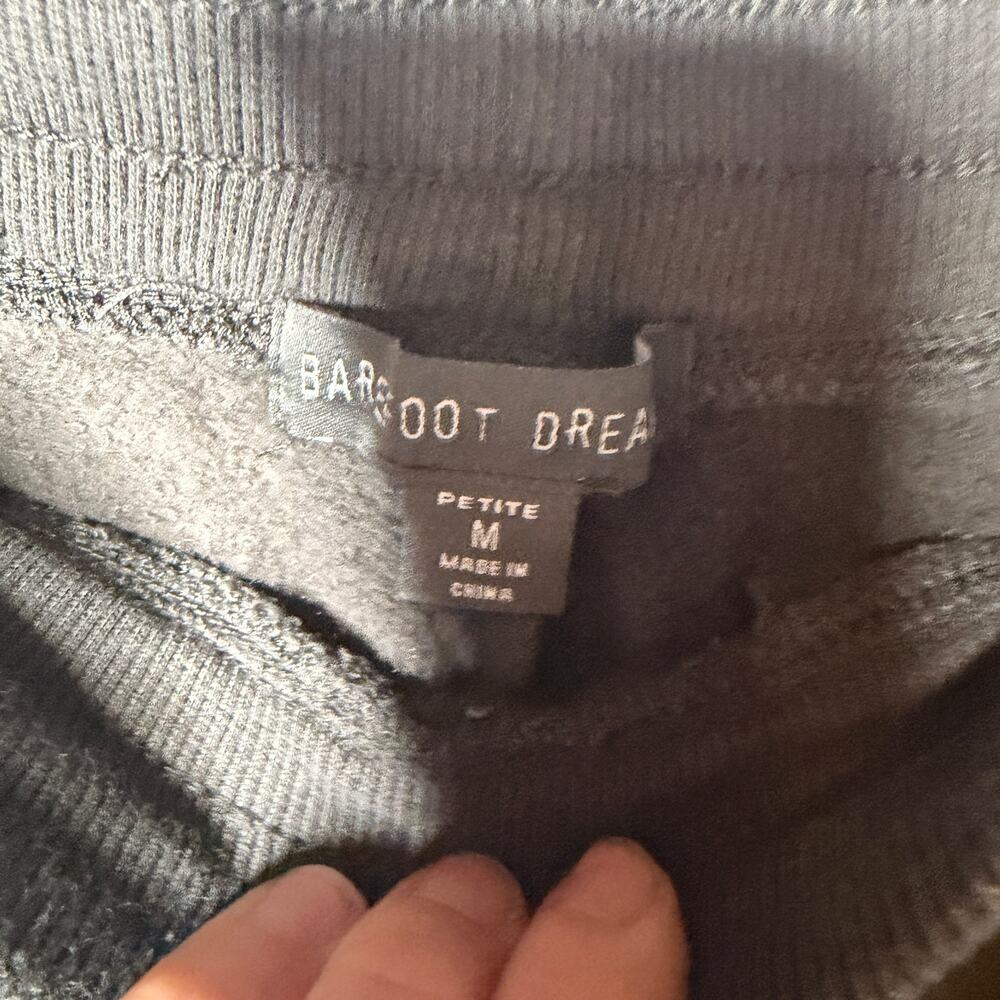 Barefoot Dreams Jogger Pants Gray Lounge Soft Women Petite M - Picture 2 of 7